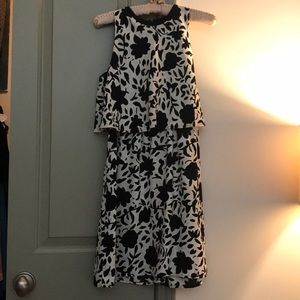 Floral knee length dress